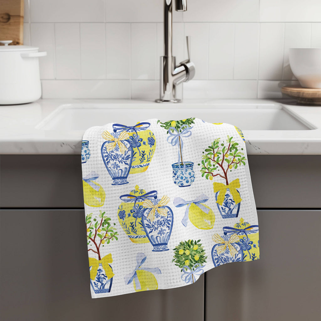 Lemon Citrus Tea Towel