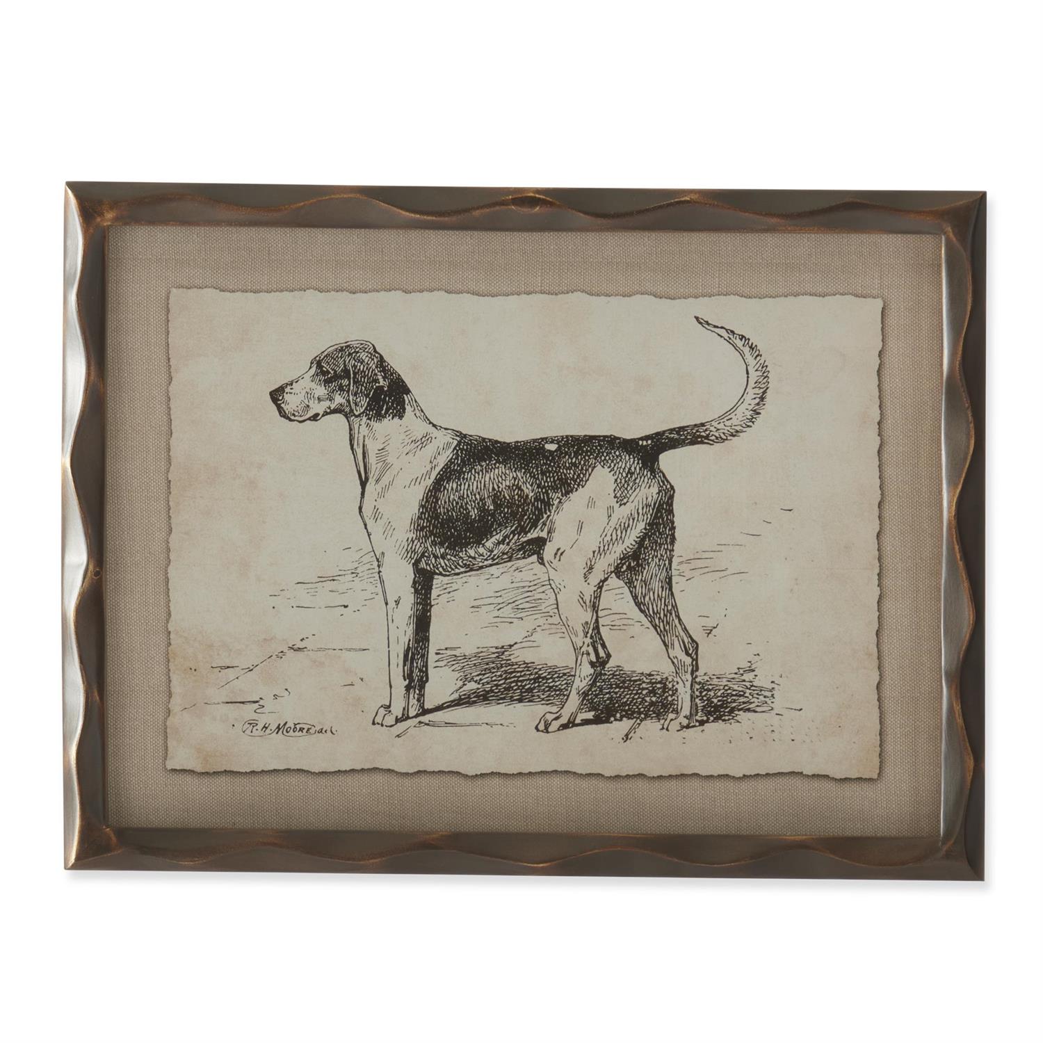 Ornate Framed Dog Prints