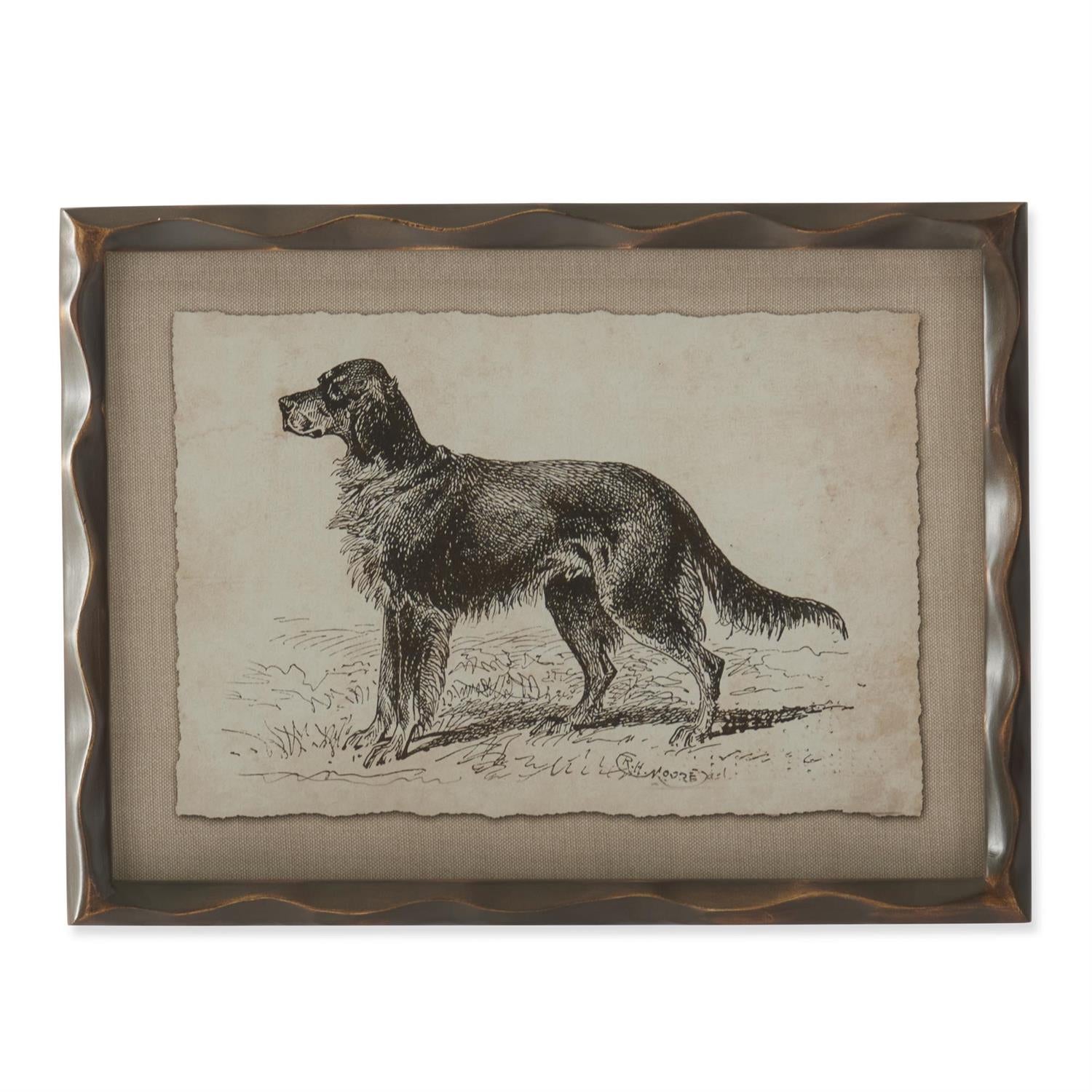 Ornate Framed Dog Prints