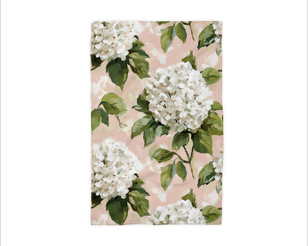 Hydrangea Flower Tea Towel