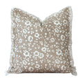 Floral Fringe Pillow