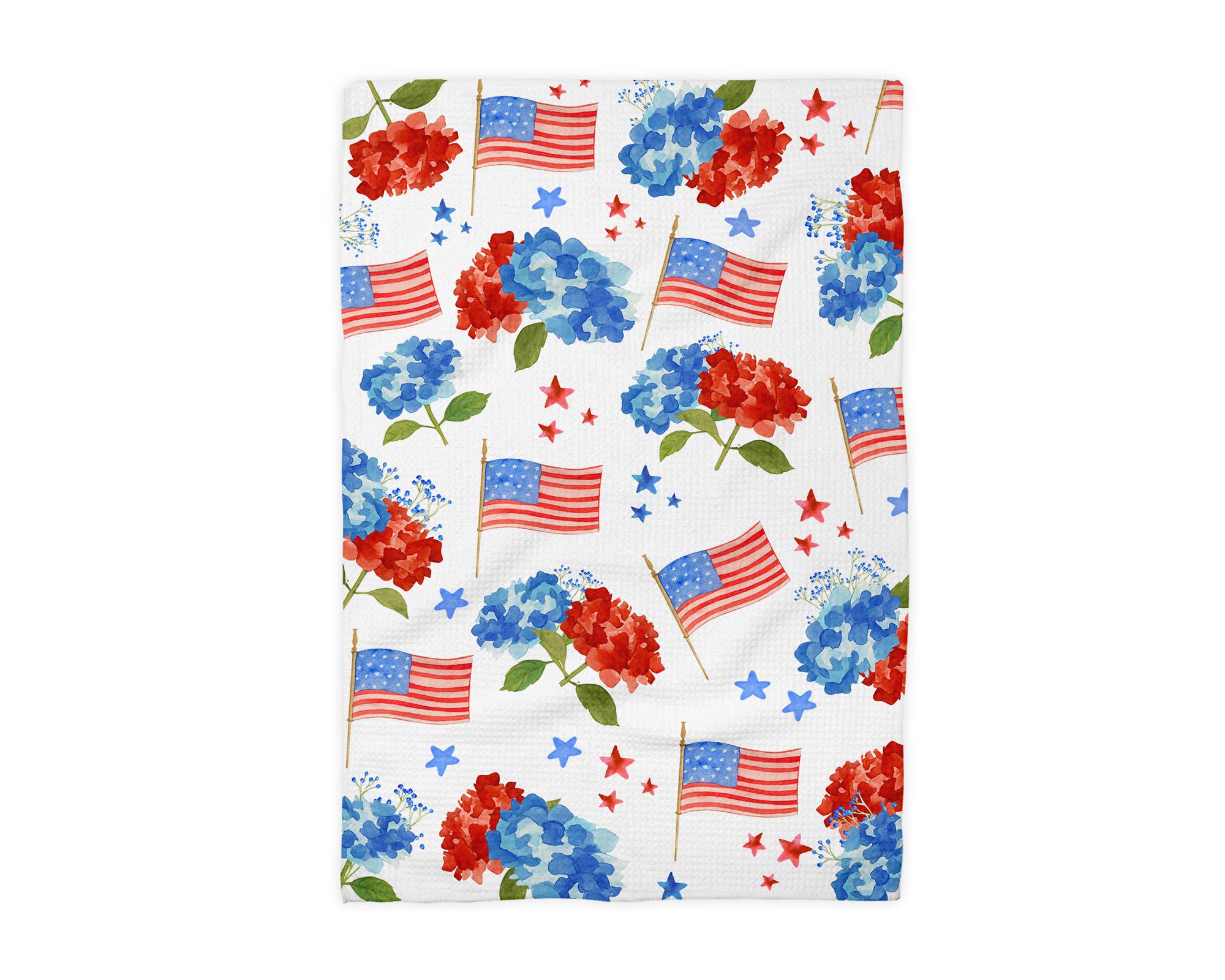 Tea Towel 4th July Hydrangea