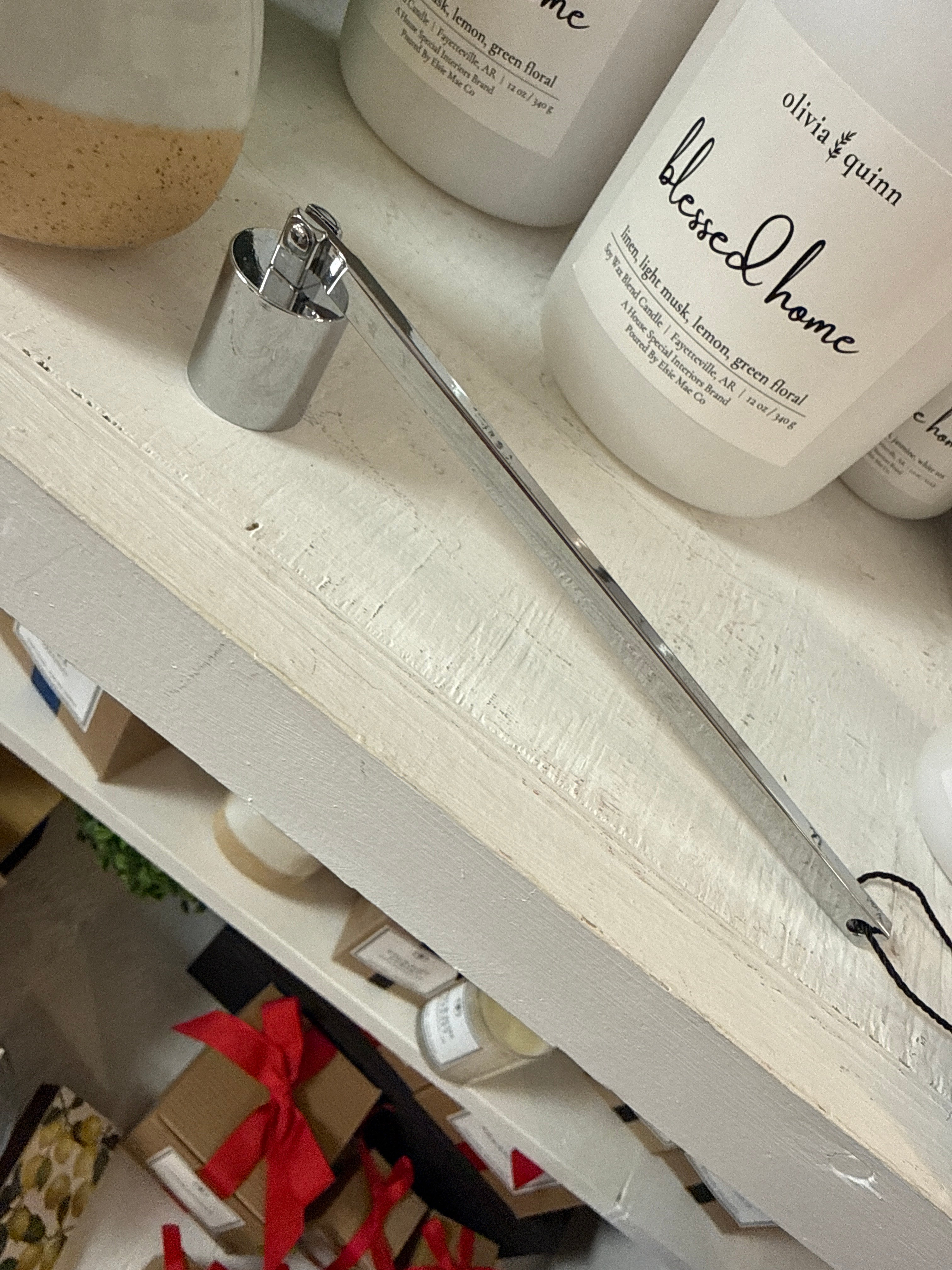 Nickel Plated Candle Snuffer