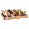 Christmas Tartan Toothpick Caddy Set Asst