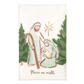 Mary Printed Towel Peace on Earth