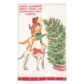 Thank Goodness Christmas Pet Pattern Hem Towel