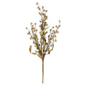 Cream Wood Bead Berry Bush 23"