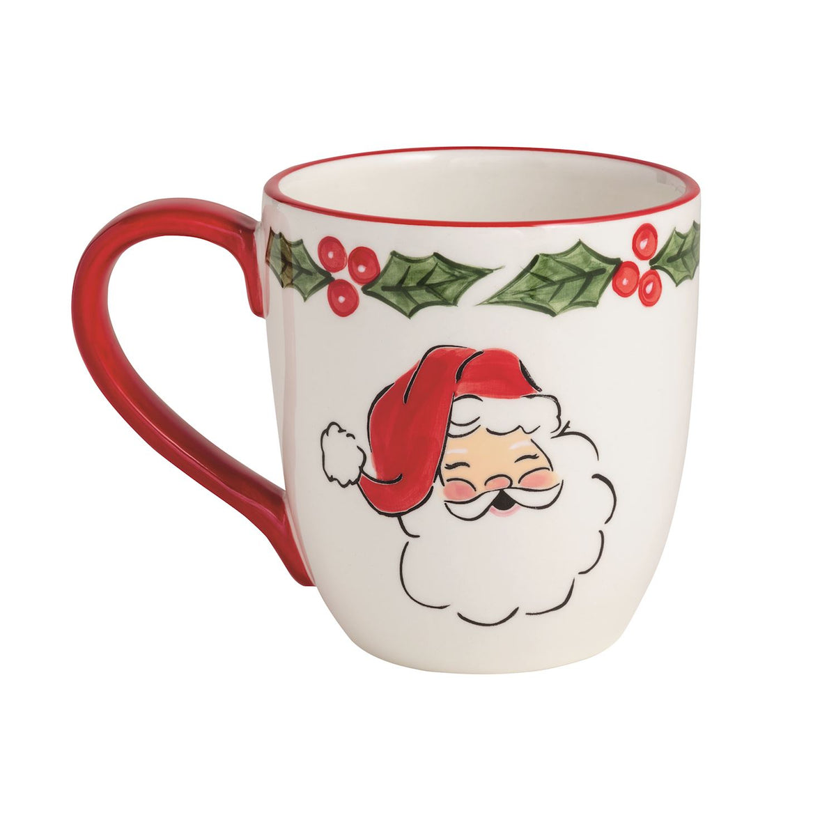 Santa Hand Painted Mug