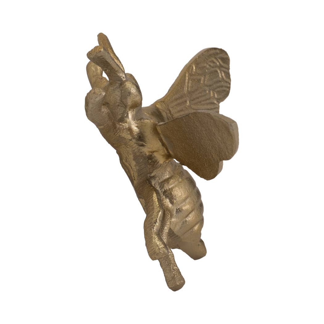 Gold Metal Decorative Solid Busy Bee
