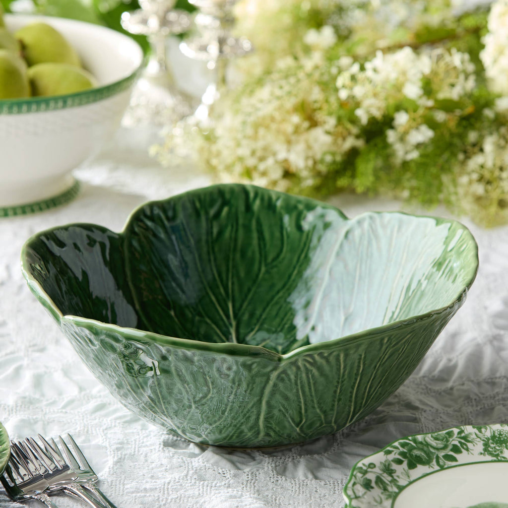 Le Jardin Cabbage 3-D Deep Bowl