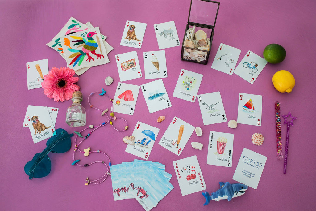 Summertime Set Playing Cards