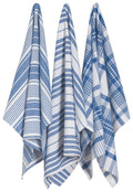 Royal Blue Jumbo Dishtowels Set of 3