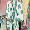 Turquoise Breeze Waffle Robe