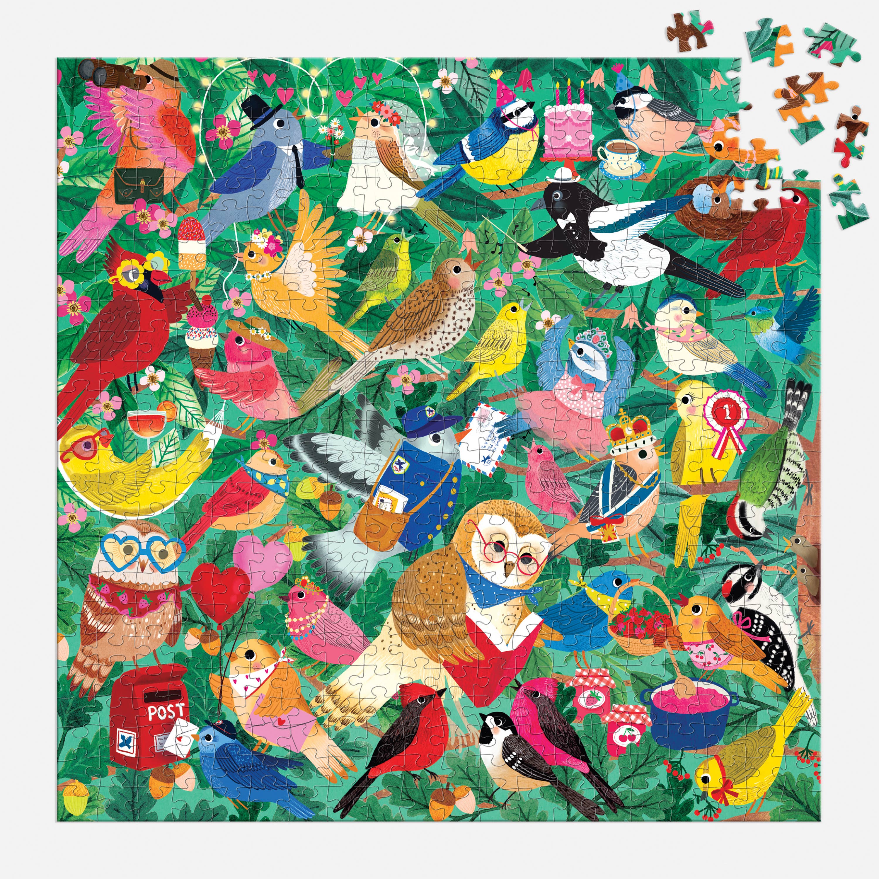 Birding Around 500 Piece Family Puzzle