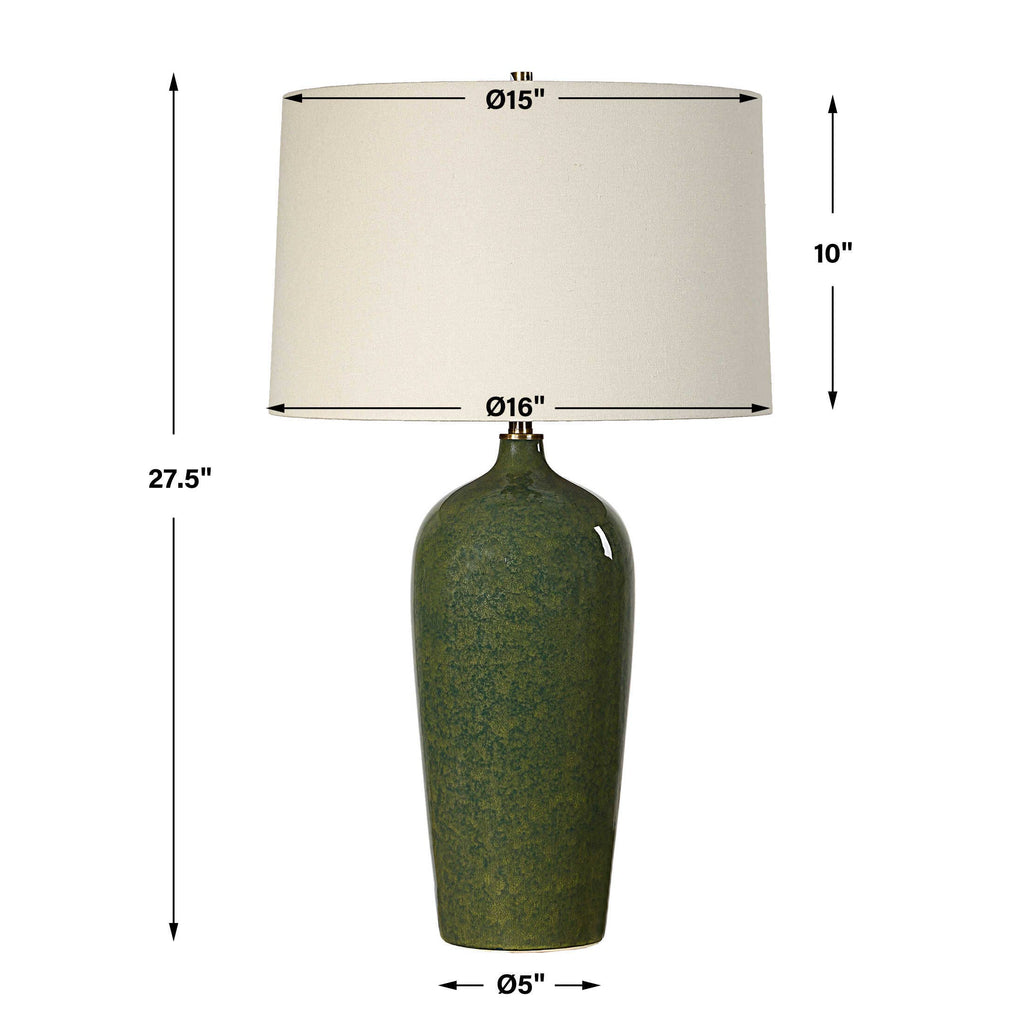 Green Terra Table Lamp