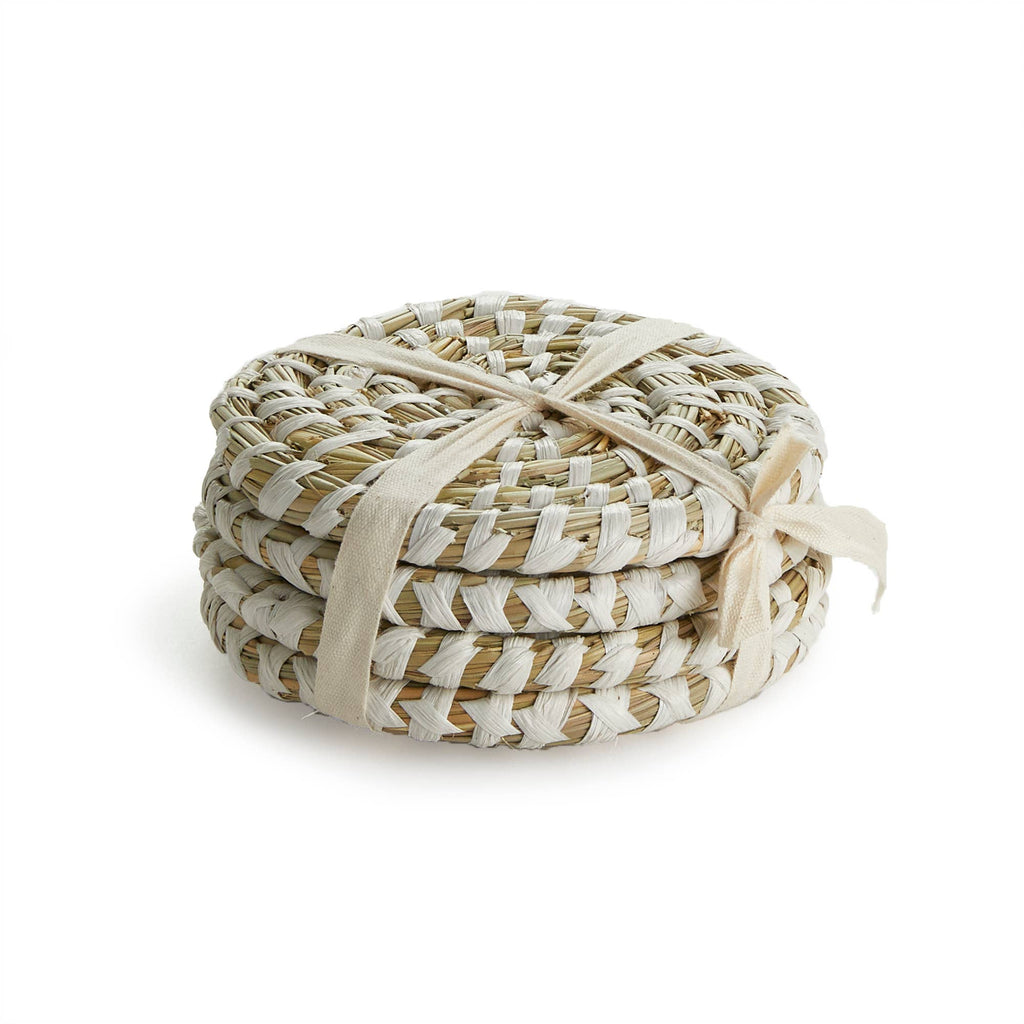 Rivergrass Coasters, Set Of 4