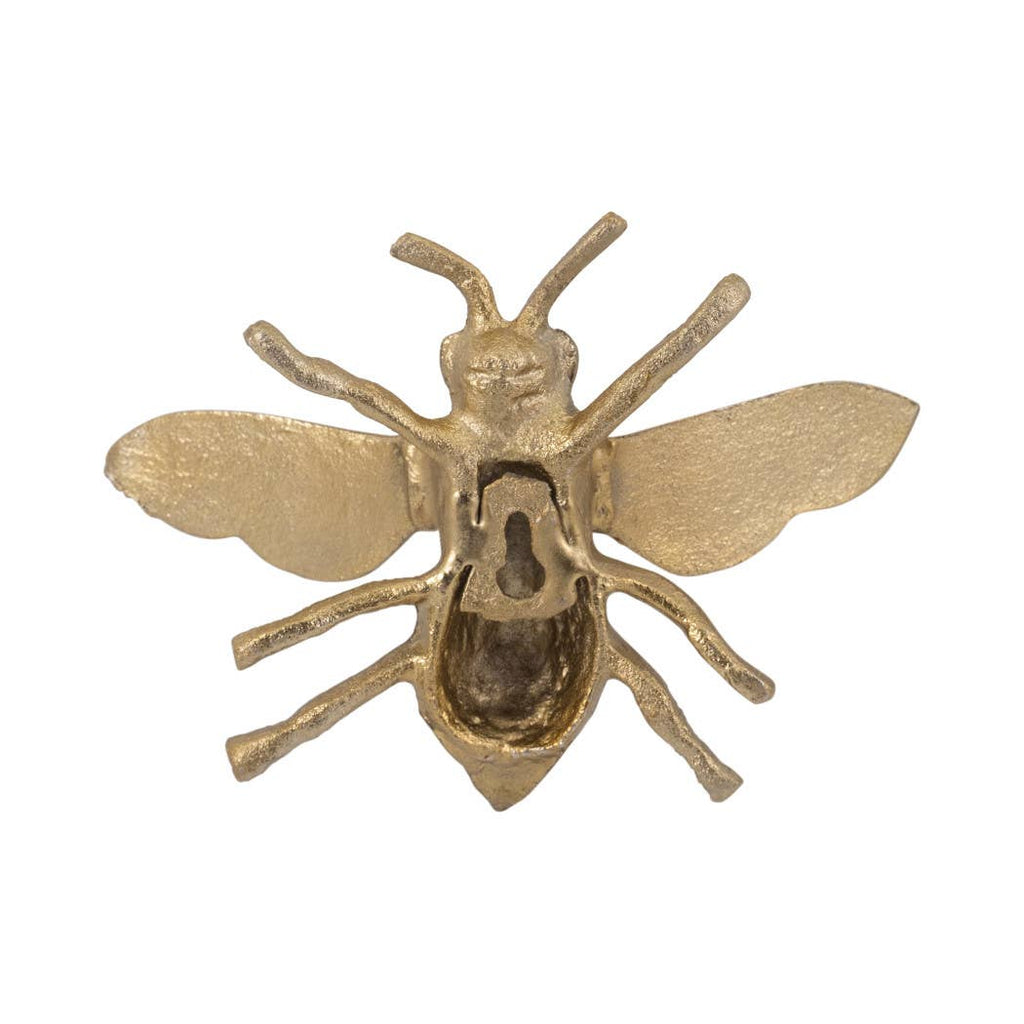 Gold Metal Decorative Solid Busy Bee