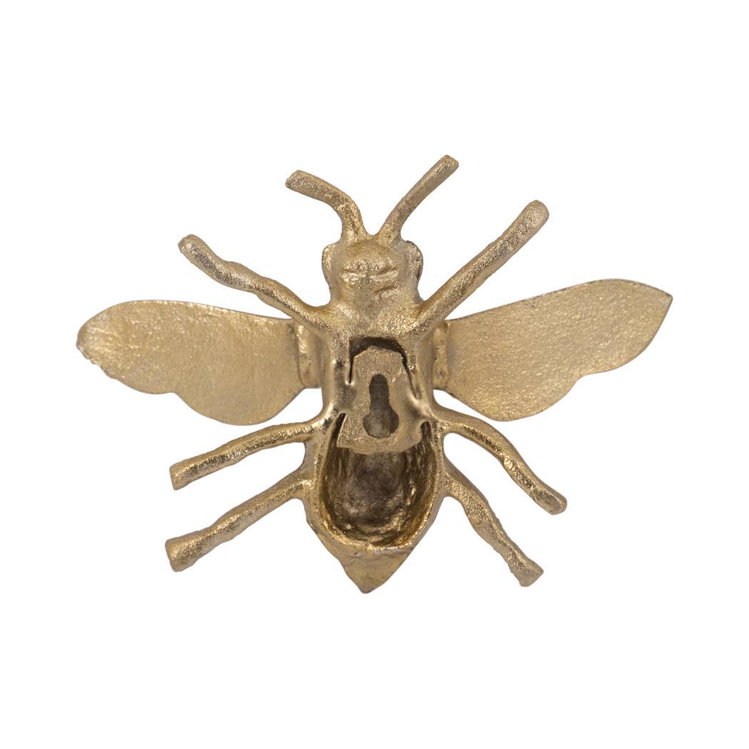 Gold Metal Decorative Solid Busy Bee