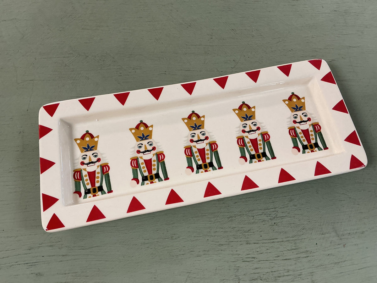 Nutcracker Dolomite Tray 14.5"