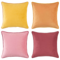 Pink/Yellow Pillow 20"