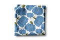 Blue Pumpkin Chinoiserie Fall Coastal Kitchen Towel Waffle
