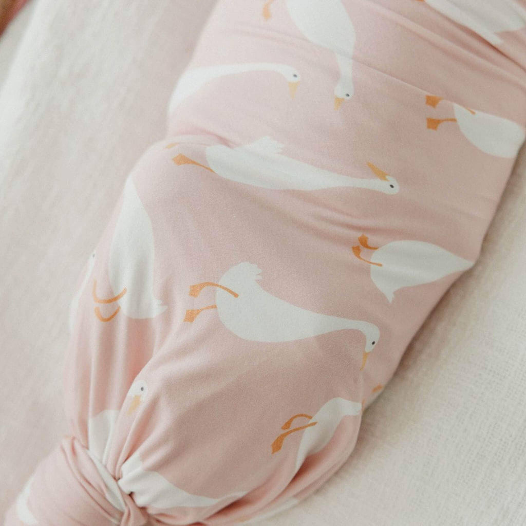 Knit Swaddle Blanket - Goosie