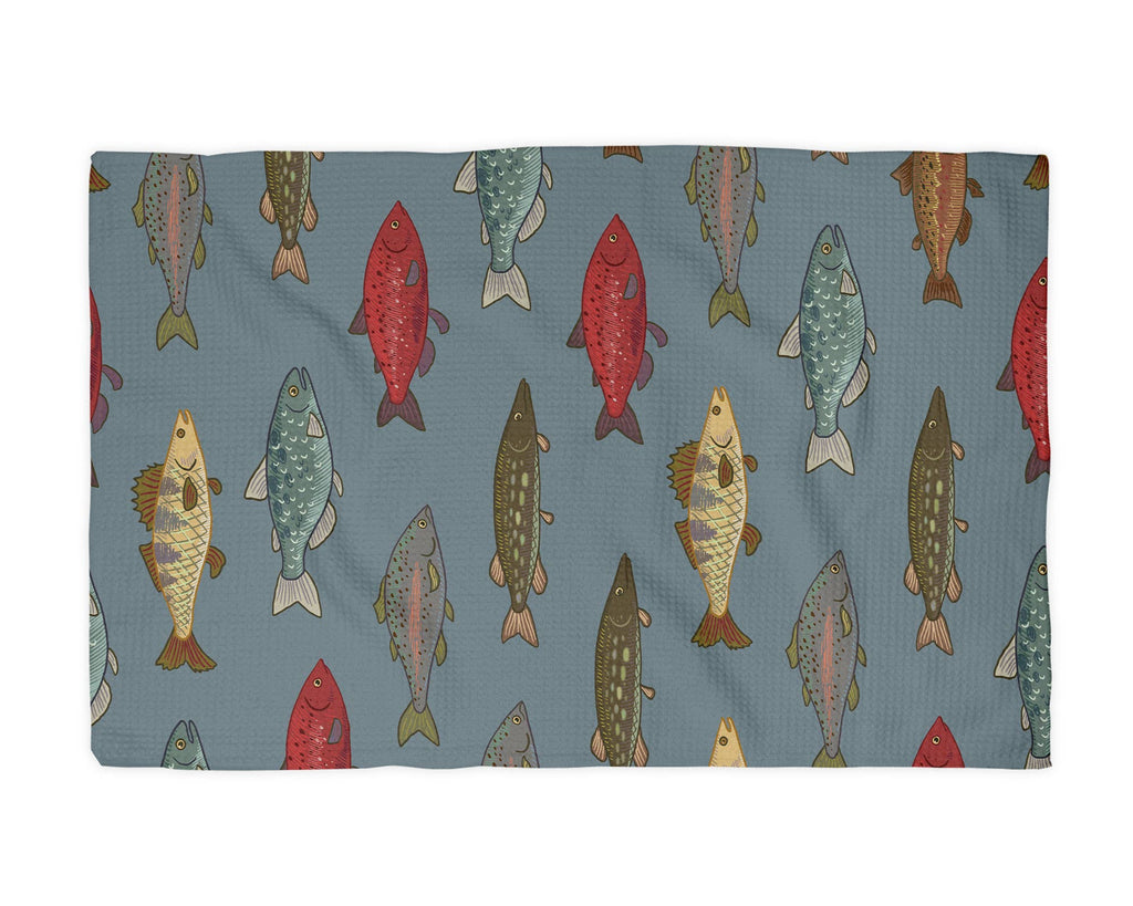 Tea Towel Fishing