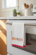 Howdy Pom Pom Towel