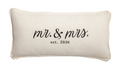 Mr Mrs 2026 Lumbar Pillow