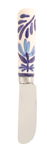 Blue Floral Stem Spreader