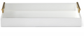 Gold Handle White Tray LG