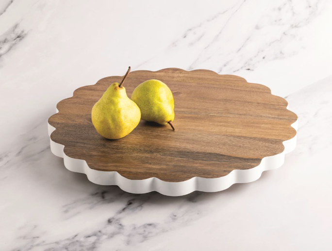 Scalloped Lazy Susan