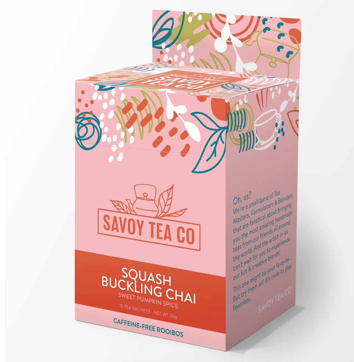 Savoy Tea Squash Bucking Chai