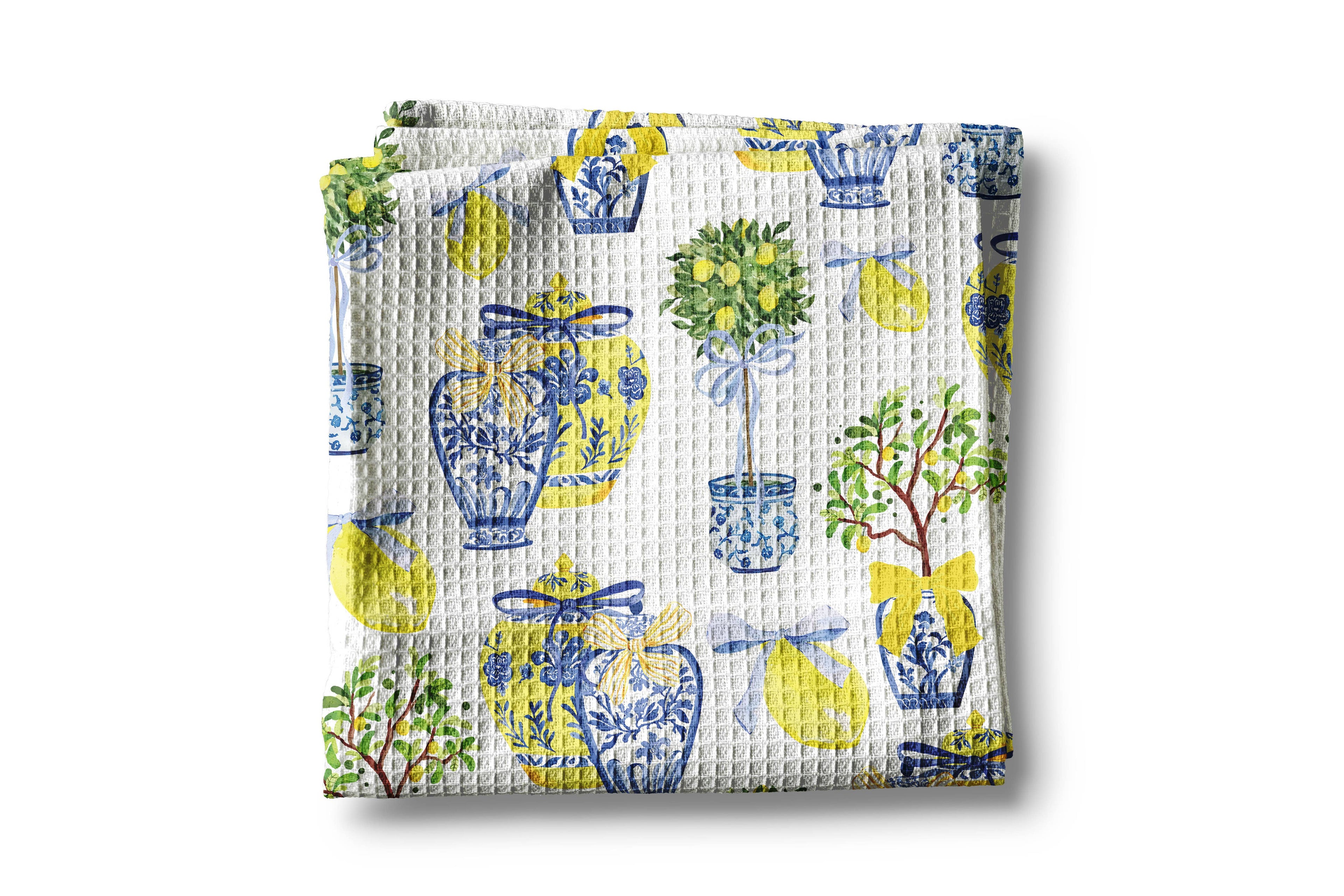 Lemon Citrus Tea Towel