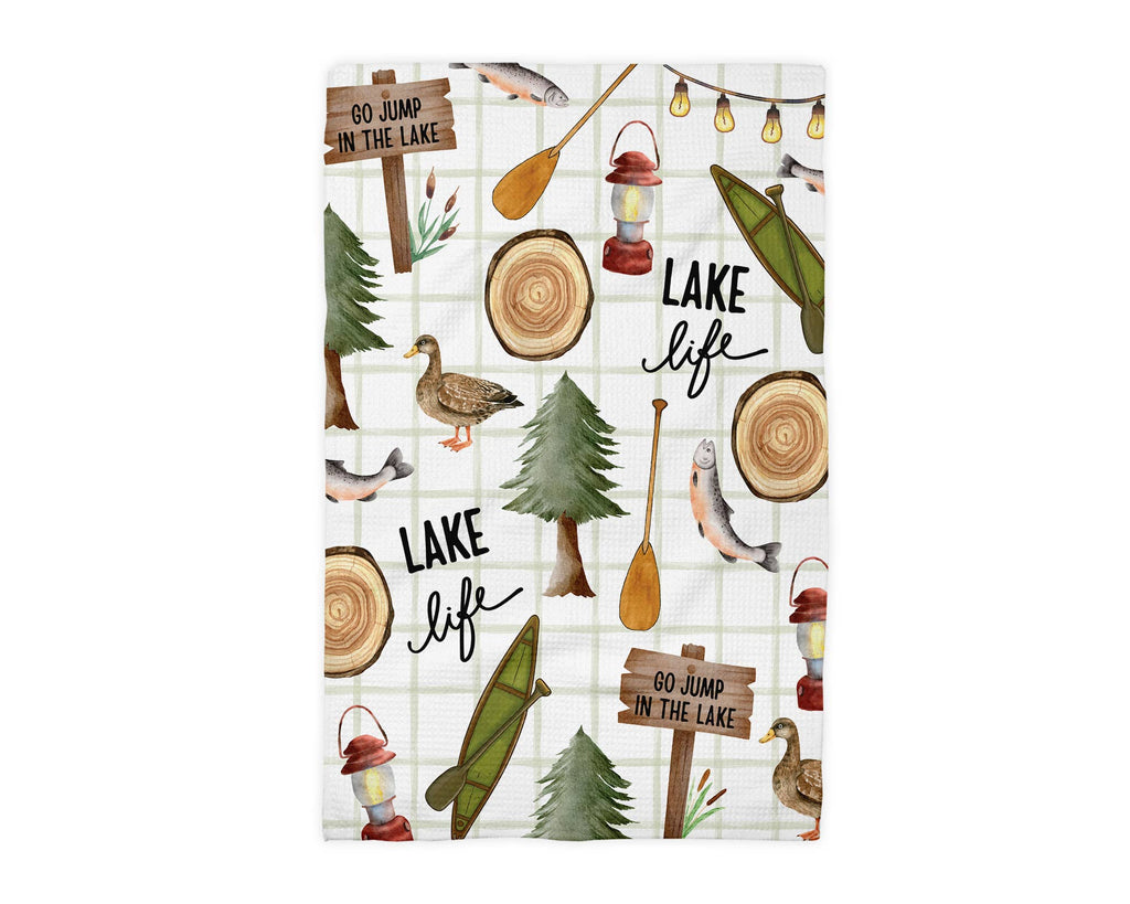 Tea Towel Lake Life