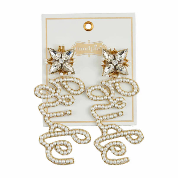Bridal Beaded Earrings
