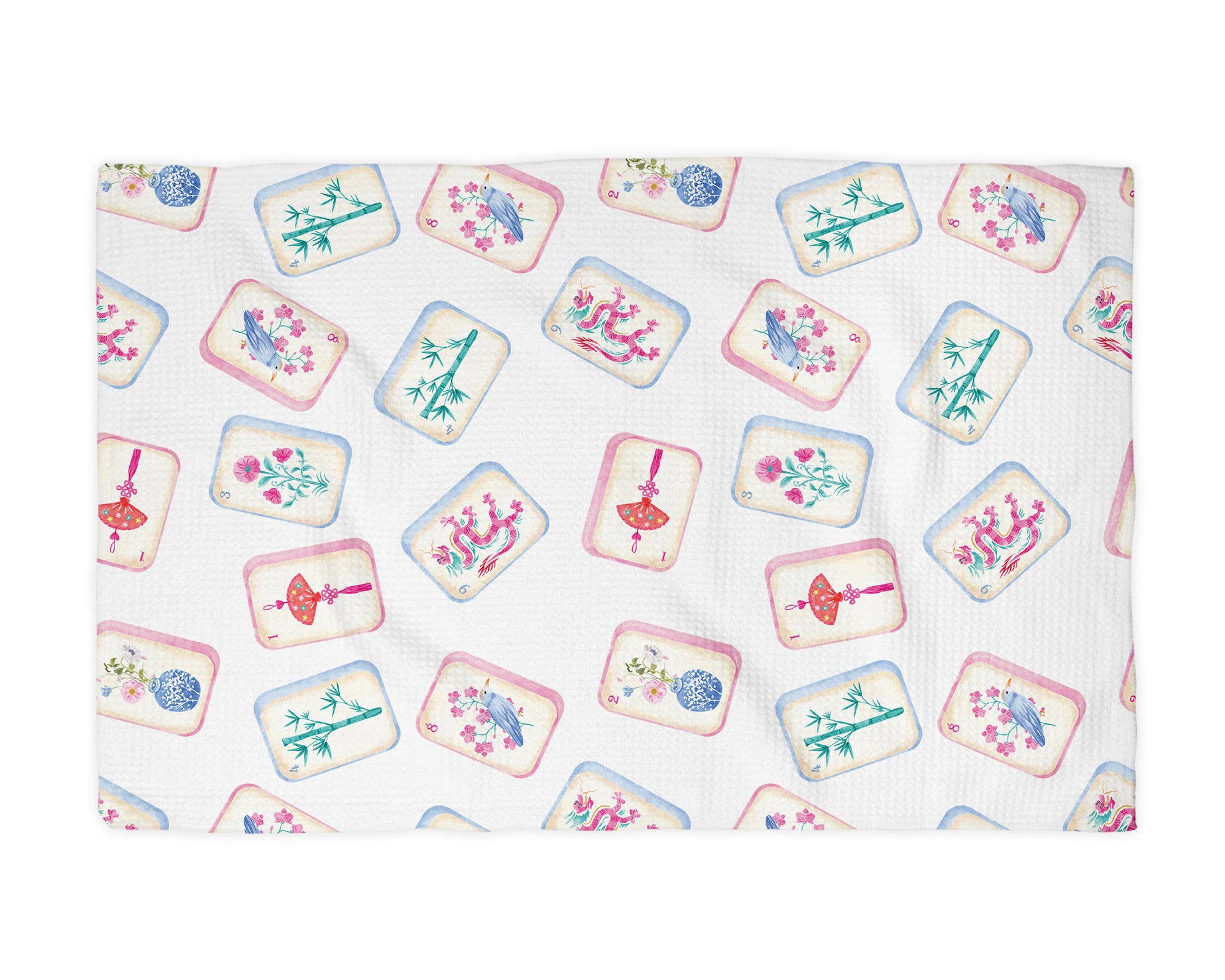 Tea Towel Mahjong