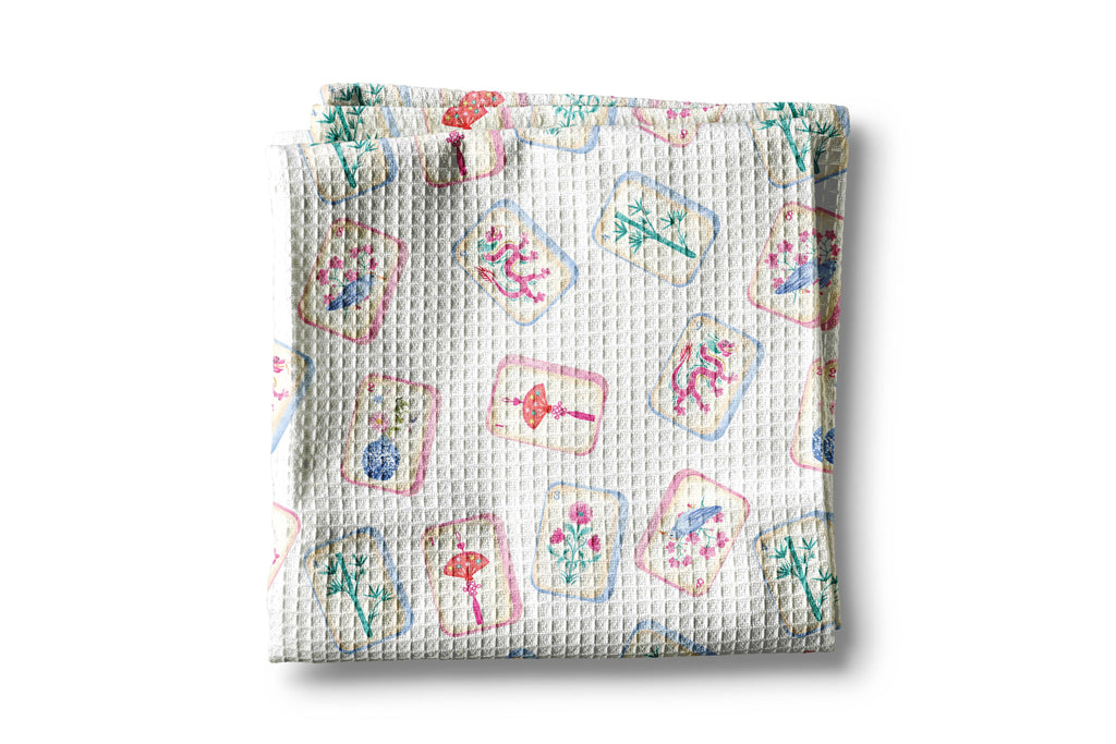Tea Towel Mahjong