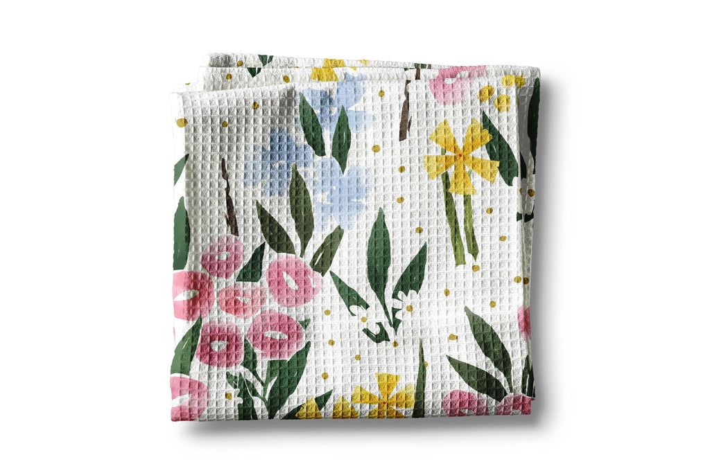 Tea Towel Flower Bloom
