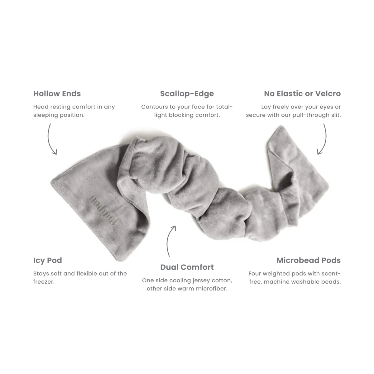nodpod Weighted Sleep Eye Mask