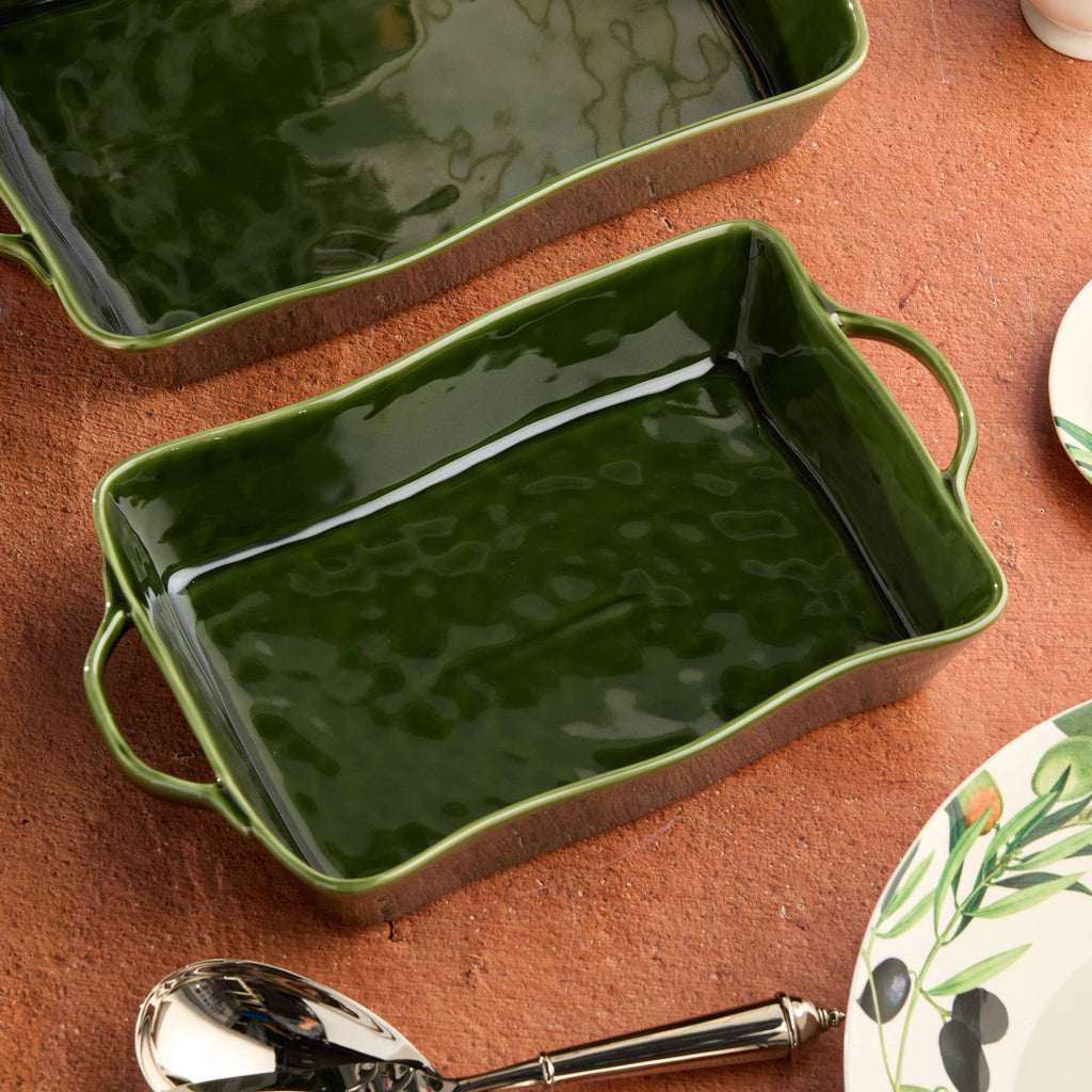 Verde Medium Rectangular Baker