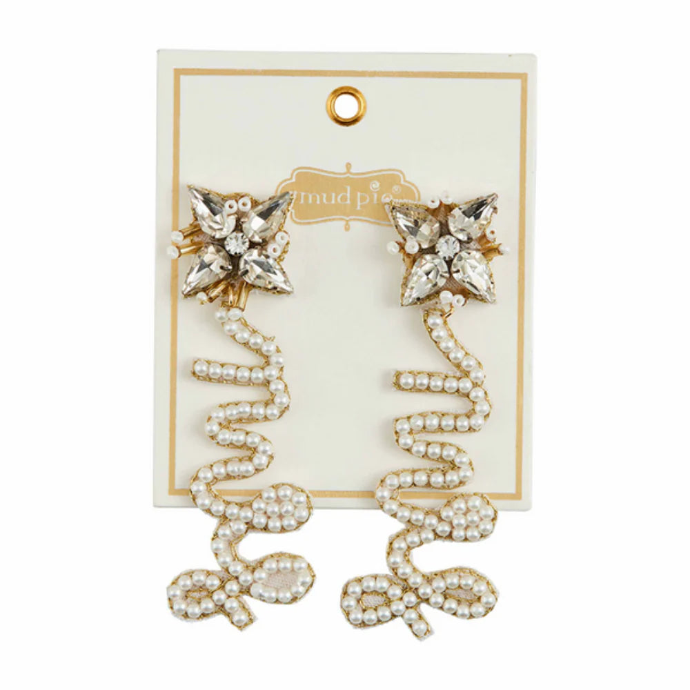 Bridal Beaded Earrings