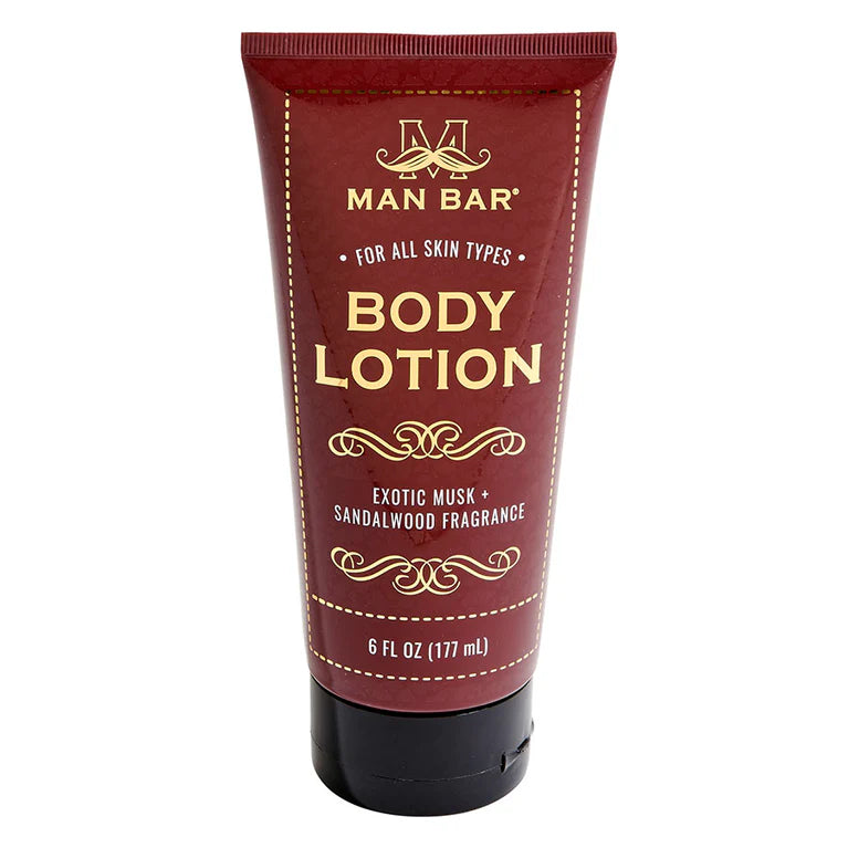 Man Bar Exotic Musk and Sandalwood Body Lotion