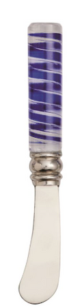 Blue Diagonal Stripe Spreader