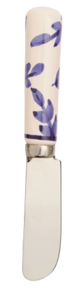 Blue Floral Vine Spreader