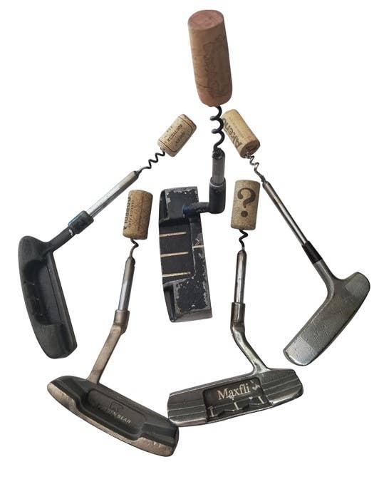 Vintage Putter Corkscrew
