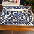 Blue and White Charcuterie Tray