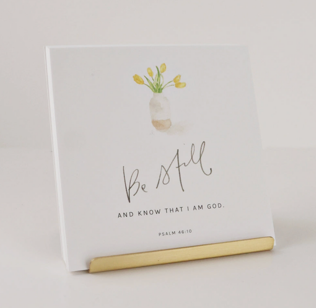 Truth for Today Brass Card Holder
