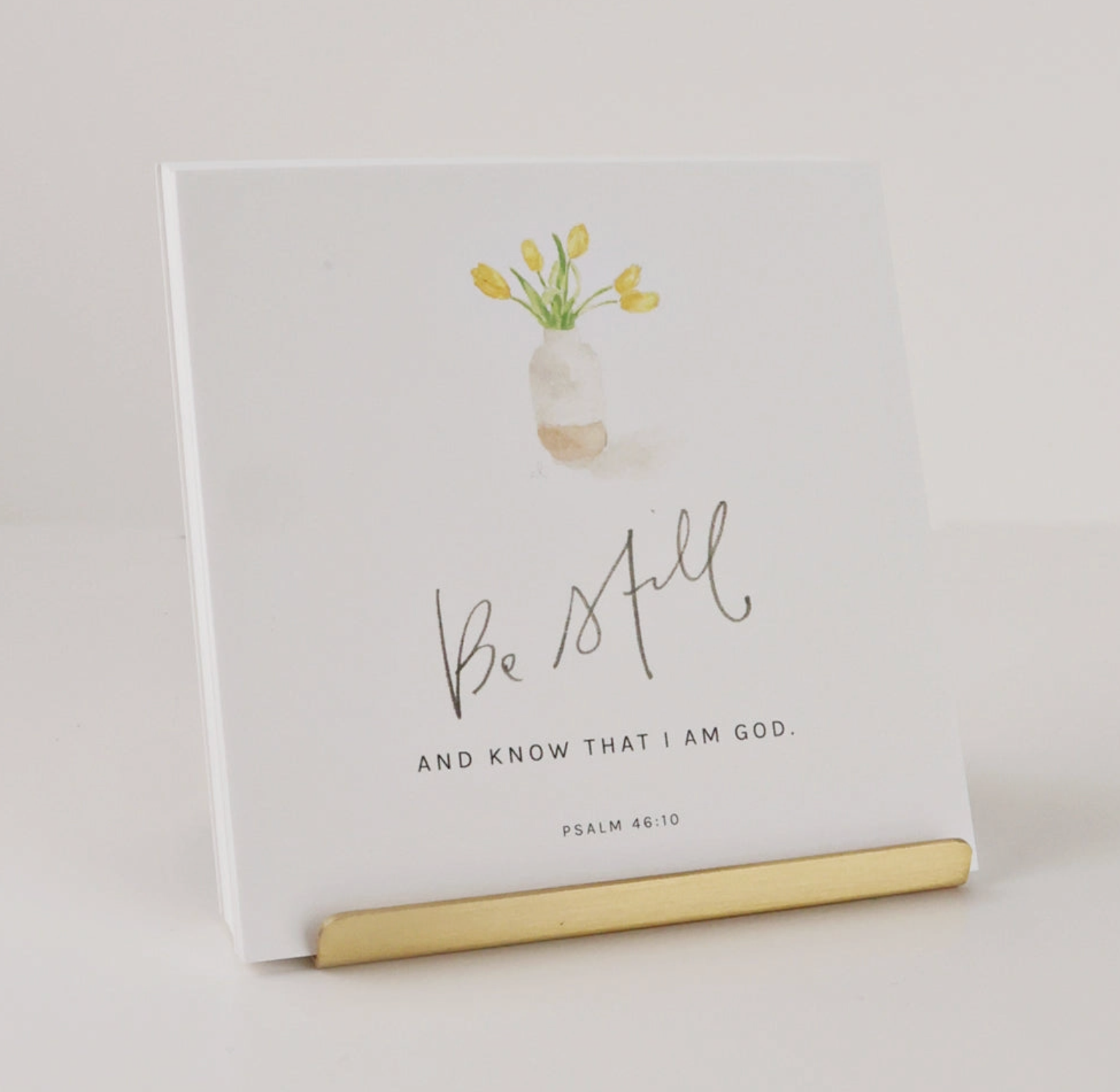 Truth for Today Brass Card Holder