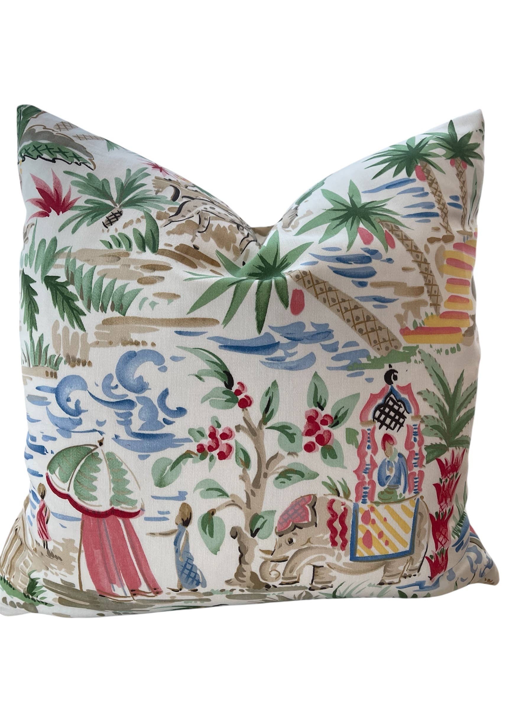 Carrie Chinoiserie Pillow 20"